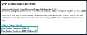 2024-25 Enrollment